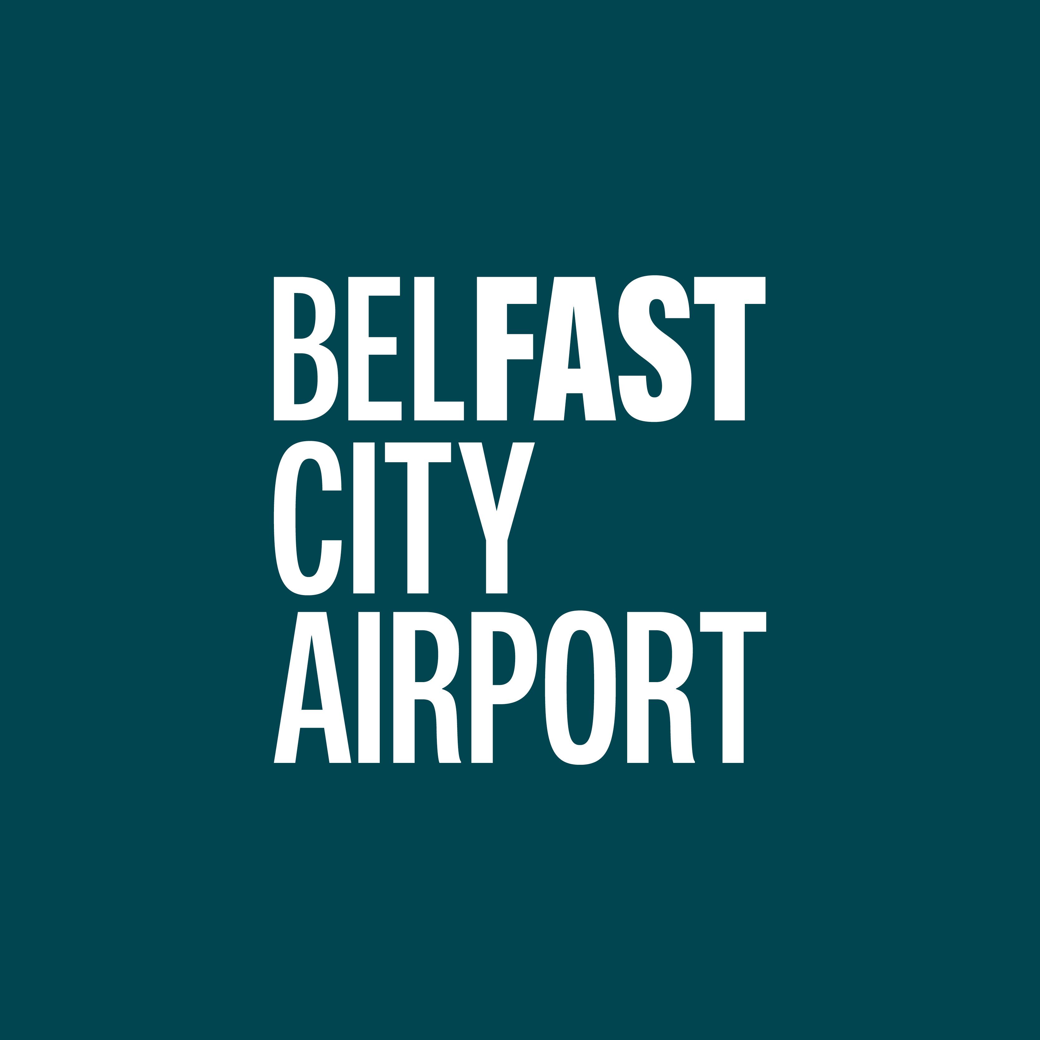 Belfast city airport logo